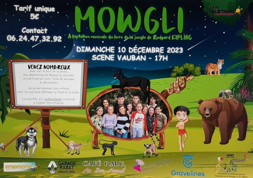 L’AGPMT présente MOWGLI le 10 décembre